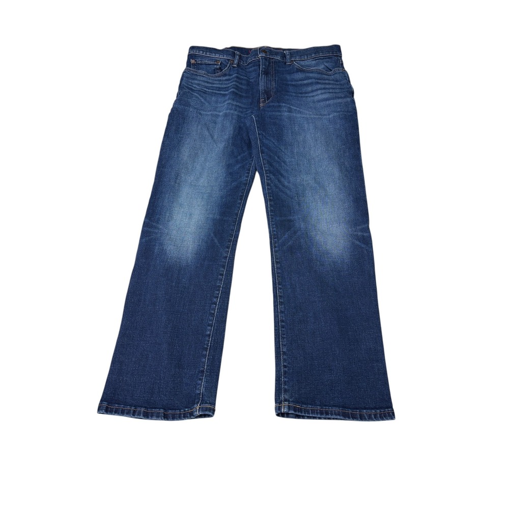 Lucky Brand Mens Medium Wash Straight Leg Stretch Jeans 34x30 131719 F00044